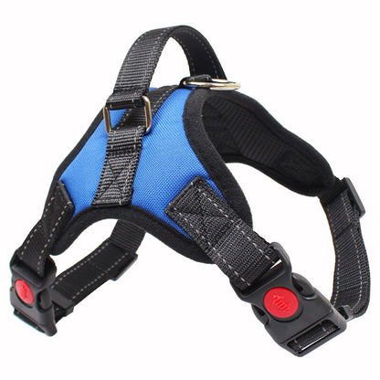 Coleiras, Guias e Peitorais - Peitoral / Colete Peitoral ajustável para cães - Cinto de arnês refletivo de sela Oxford código: 0032